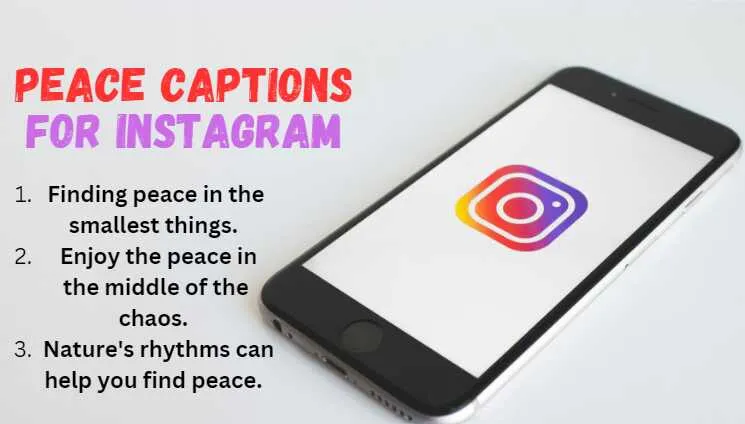 Peace Captions for Instagram