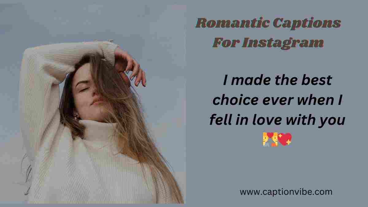 Romantic Captions for Instagram