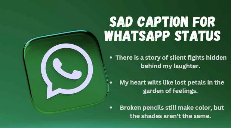 Sad Caption for WhatsApp Status