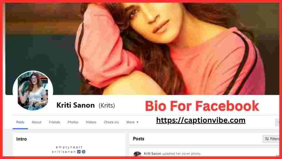 Bio for Facebook: To Make A Best Stylish And Beautiful Profile