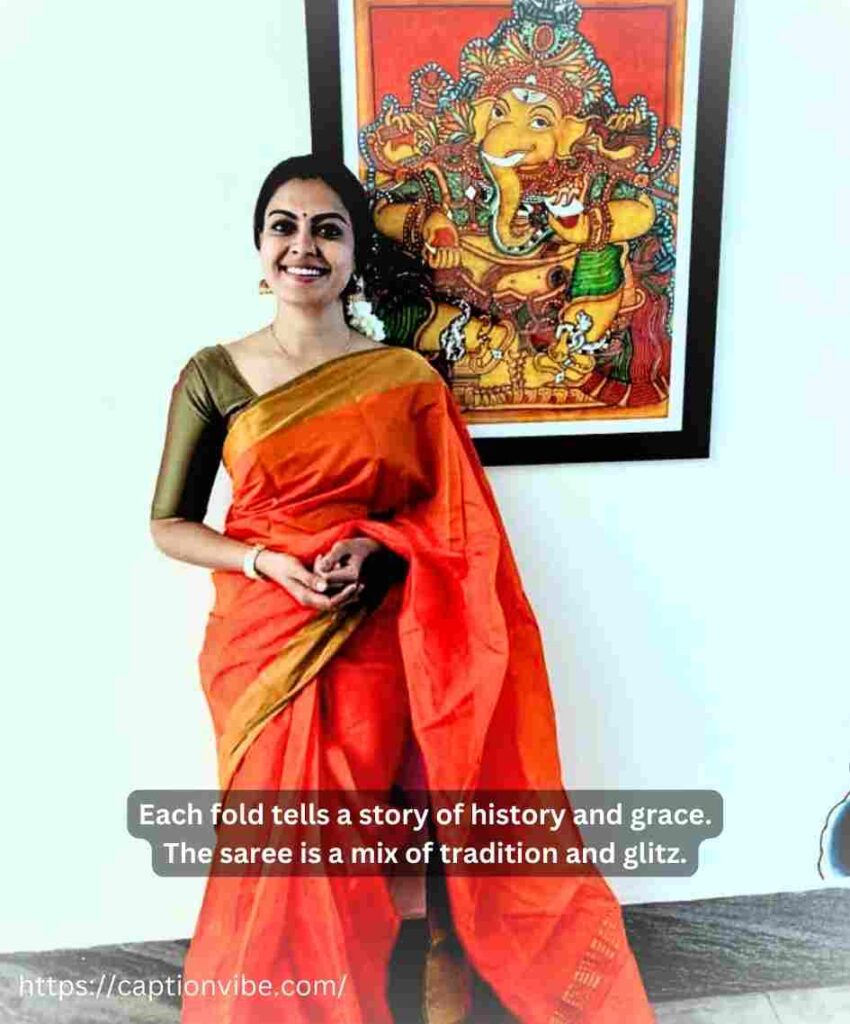 Best Quotes for Saree Pic