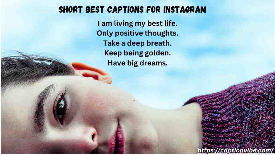 Short Best Captions for Instagram