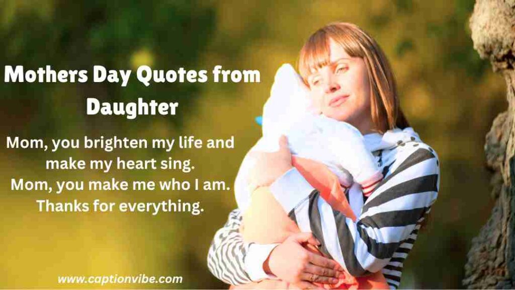 Mothers Day Quotes from Daughter