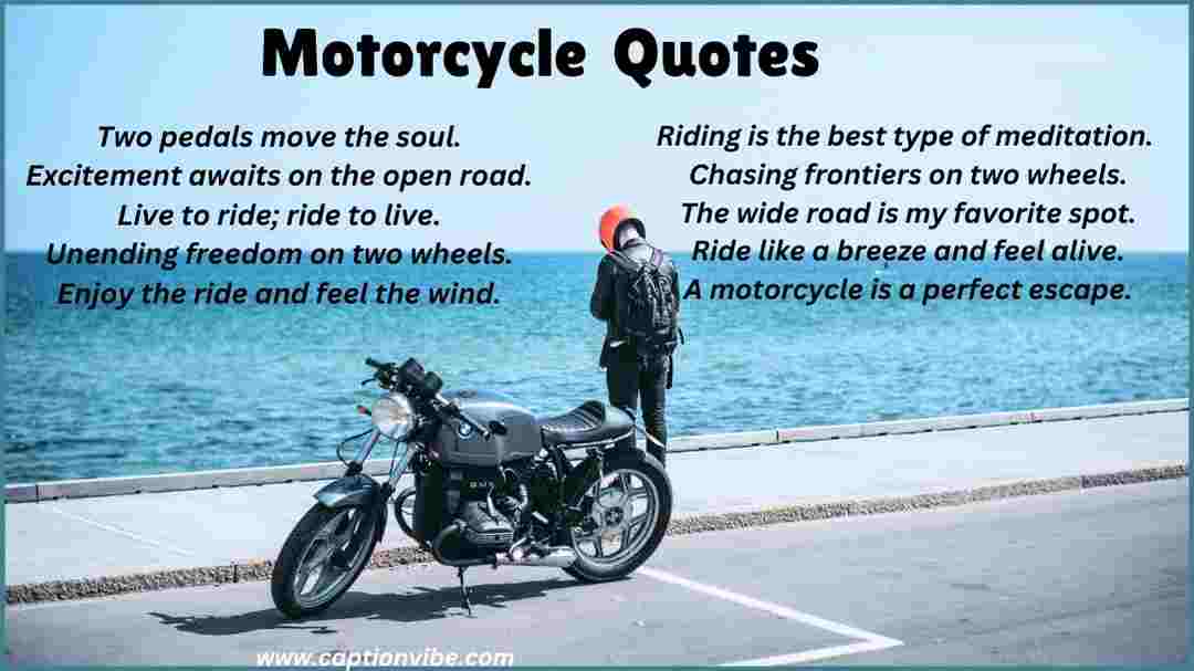 Motorcycle Quotes