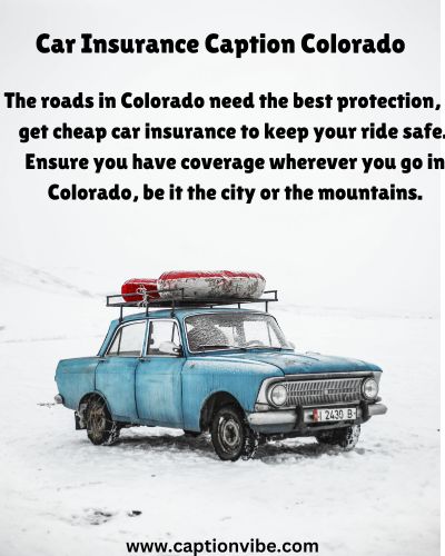 Cars Insurance Caption Colorados