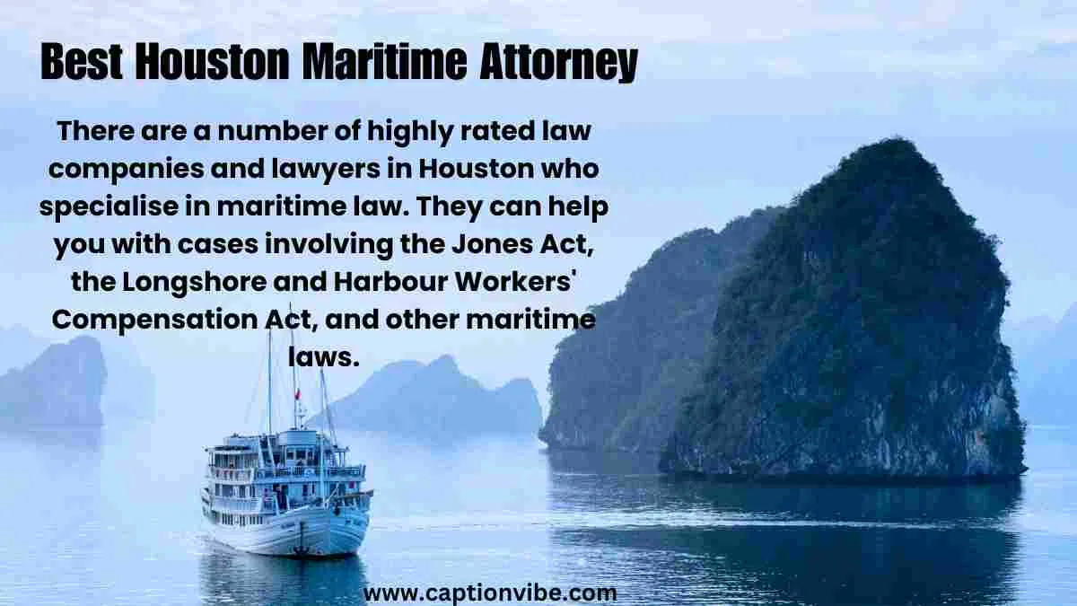 Best Houston Maritime Attorney