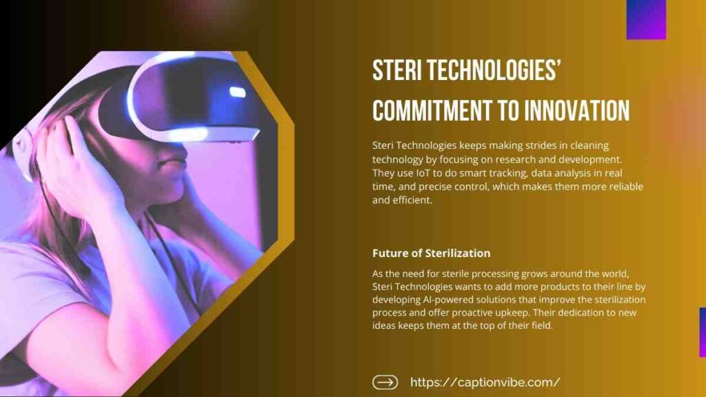 Steri Technologies’ Commitment to Innovation